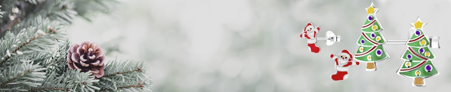 Feine Weihnachtsohrringe und Schmuck ab 125,- auf schmuckzentrum.de